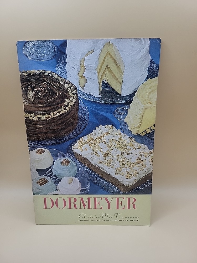 Dormeyer All Electric Mix Recipes by Dormeyer Mixer Book PB 1946 Zm