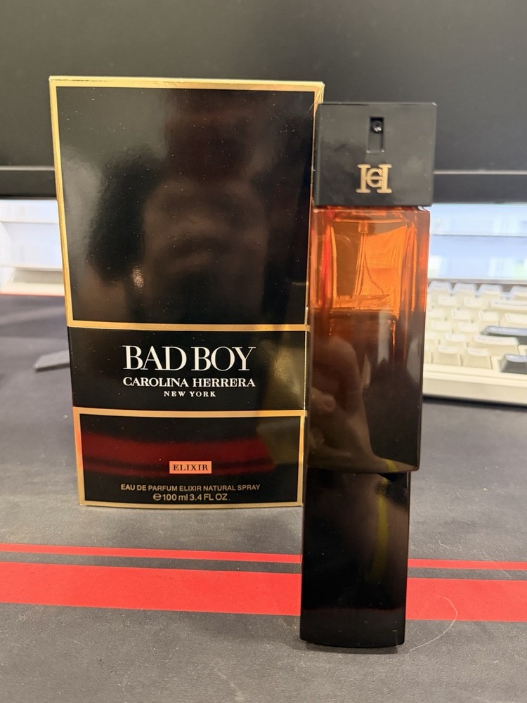 Carolina Herrera Bad Boy Elixir Parfum Spray 100ml/3.4 fl oz