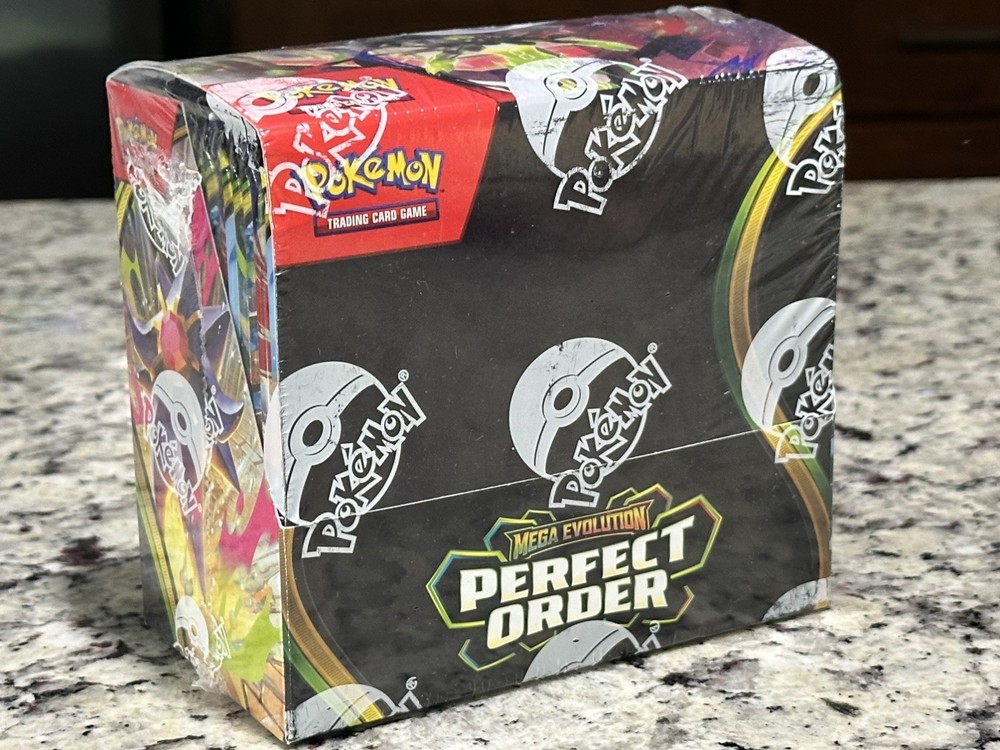 Pokemon Mega Evolution Perfect Order Booster Box Sealed