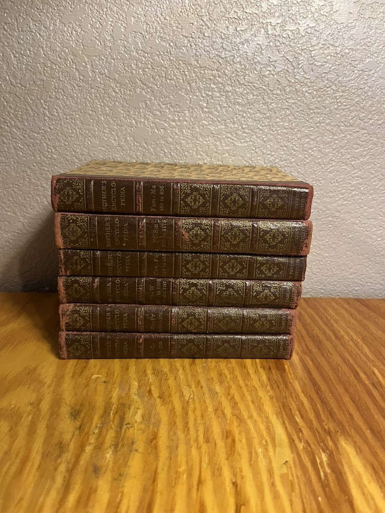 Mothers Encyclopedia 1951 Edition 6 Volume Set