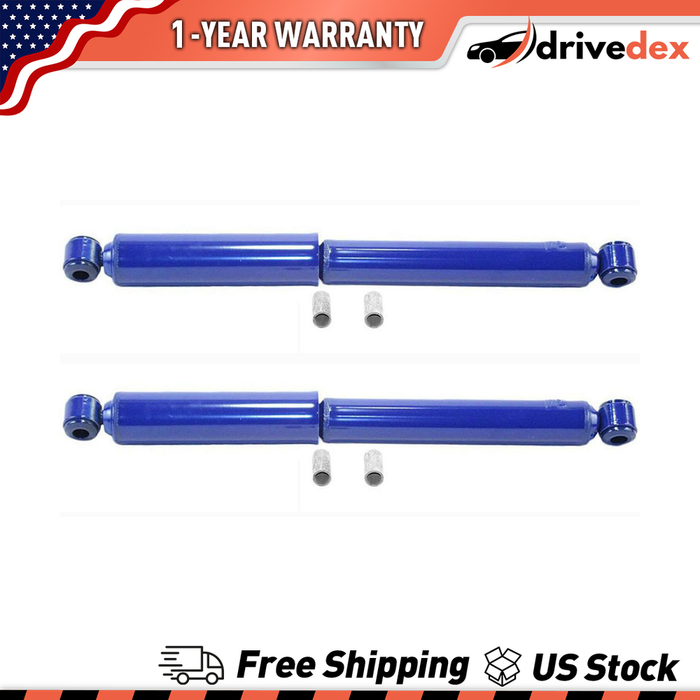 Monroe Matic Plus Rear Shock Absorbers Pair for Toyota Pickup Van RWD