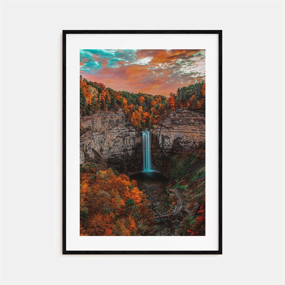 Upstate New York Colorful Poster Print Upstate New York Photo Art Upstate New