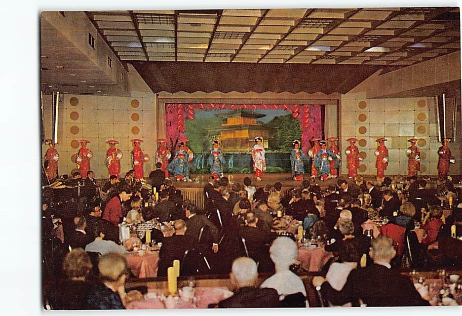 Postcard Theater Restaurant Imperial Hotel Tokyo Japan