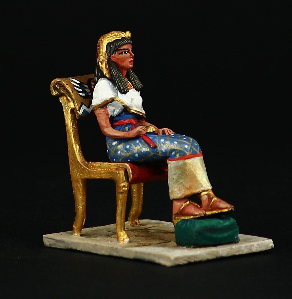 Tin soldier Collectible Egyptian Queen Ancient Egypt