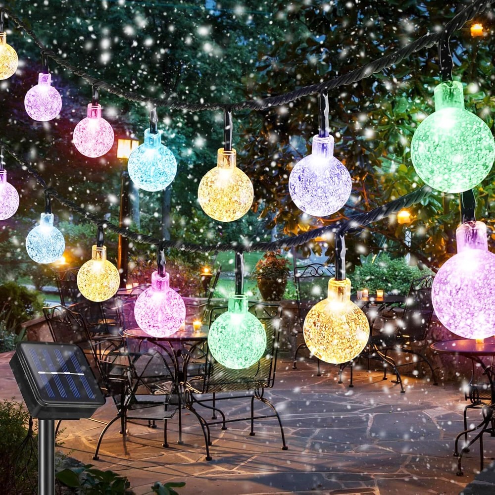 Solar Christmas Lights Outdoor, 100 LED 39FT Solar Lights Outdoor Waterproof,...