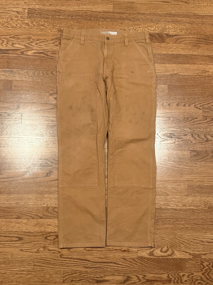 Carhartt Double Knee Work Pants (Brown) – 36x34