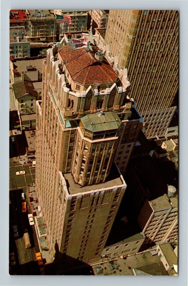 San Francisco CA-California Sir Francis Drake Hotel Antique Vintage Postcard