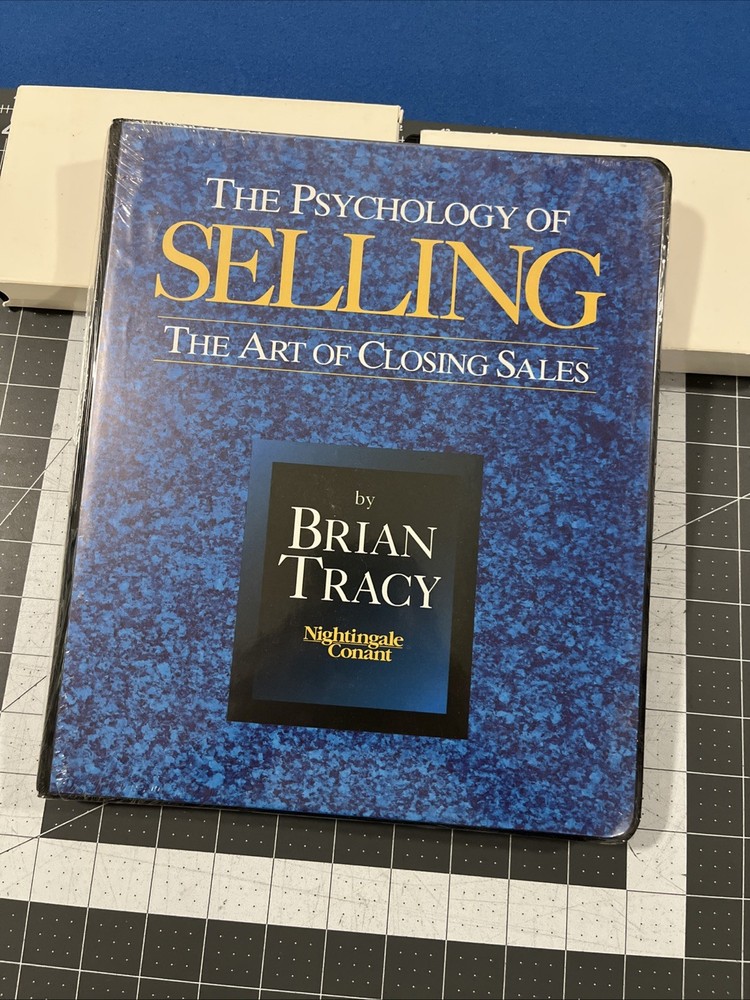 VTG Brian Tracy Psychology Of Selling Sales Training 6-Cassette Program New 1985