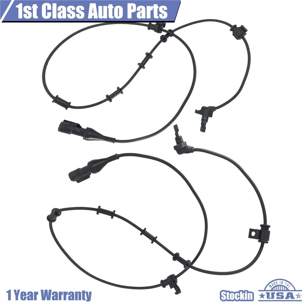 ABS Wheel Speed Sensor Front Left & Right for 2003-2006 Ford Expedition Navigator 2-Pack