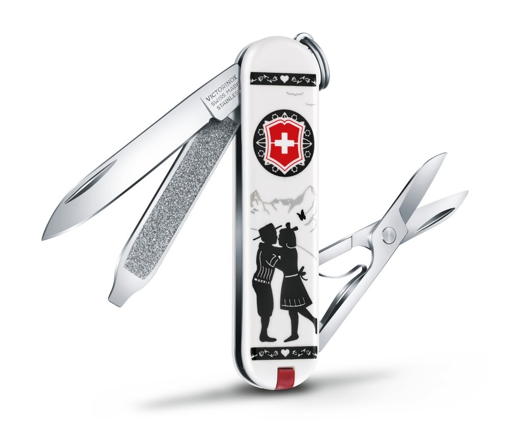 🌟🌟 VICTORINOX CLASSIC SD KNIFE 2018 LIMITED EDITION ALPS LOVE 0.6223.L1801US2