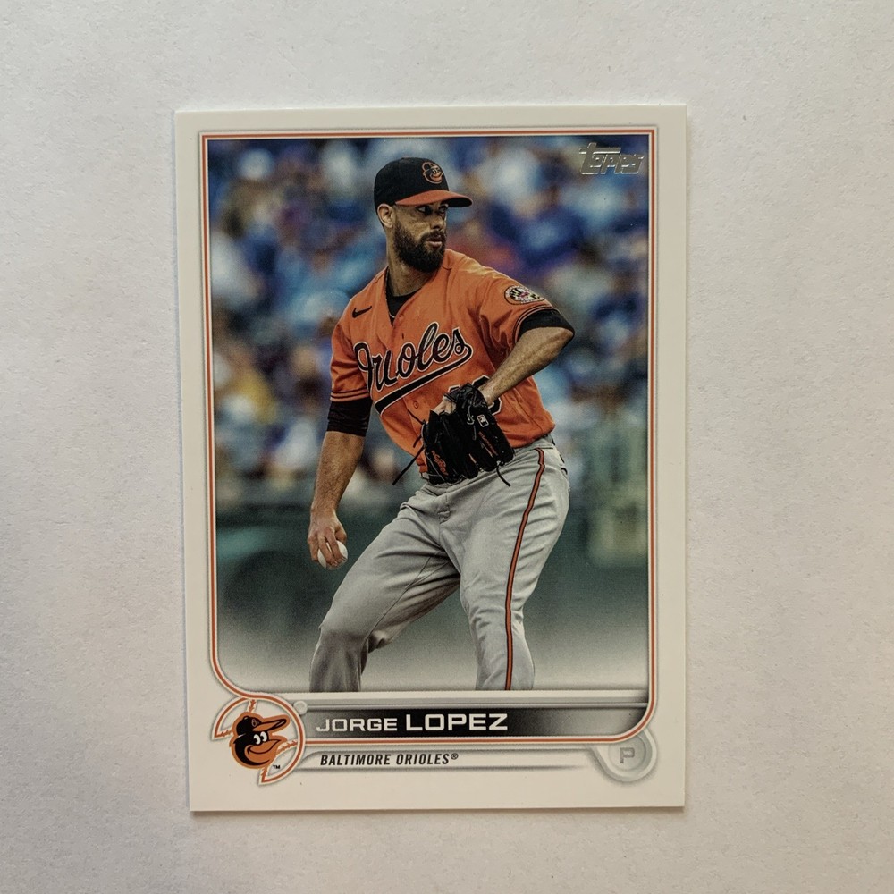 2022 Topps Series 2 #552 Jorge Lopez Baltimore Orioles