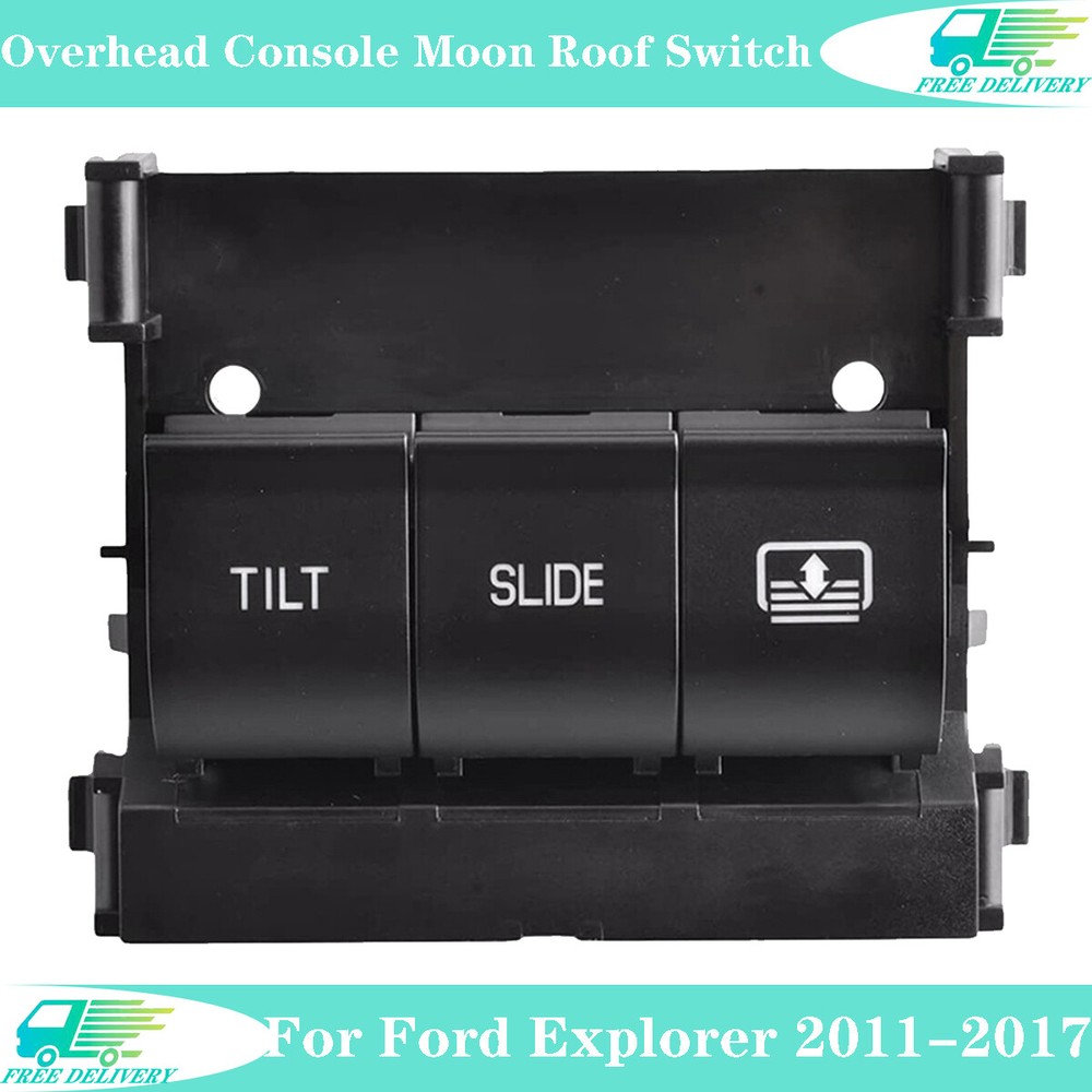 2011-17 Ford Explorer Sunroof Moon Roof Overhead Console Switch BB5Z15B691AA