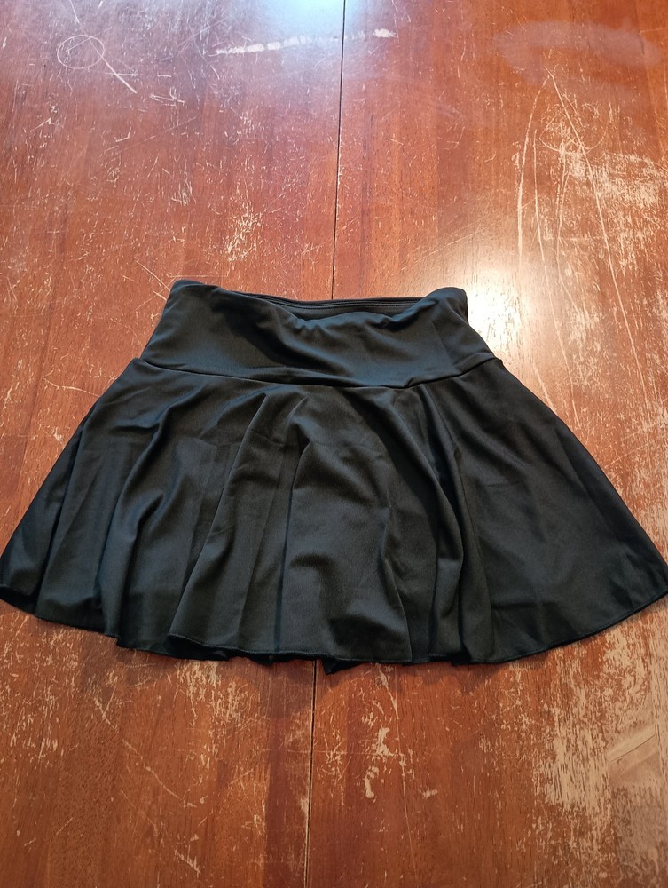 Women's Unbranded Black Activewear Skorts Skirt Shorts Size XS