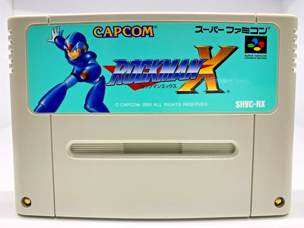 Super Famicom ROCKMAN X Megaman Nintendo Capcom Cartridge Only SNES SFC Japan