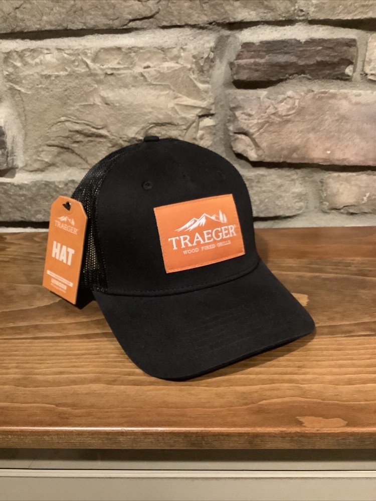 Traeger Wood Pellet Grill Trucker Hat Adjustable Mesh Back Cap