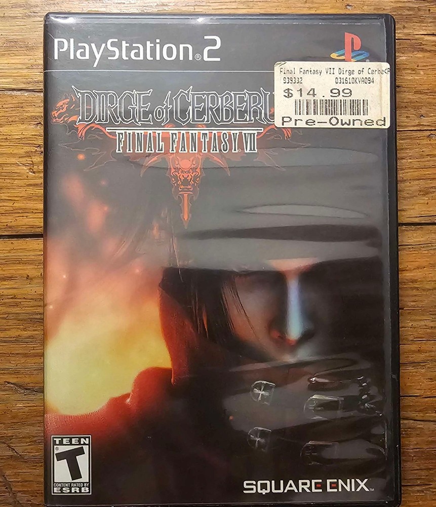 Final Fantasy VII: Dirge of Cerberus CIB, works. (Sony PlayStation 2, 2006)