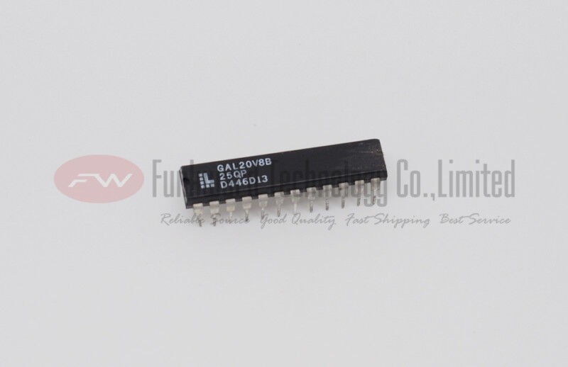 NOS GAL20V8B-25QP GAL20V8B IC PLD DIP24 x 2pcs
