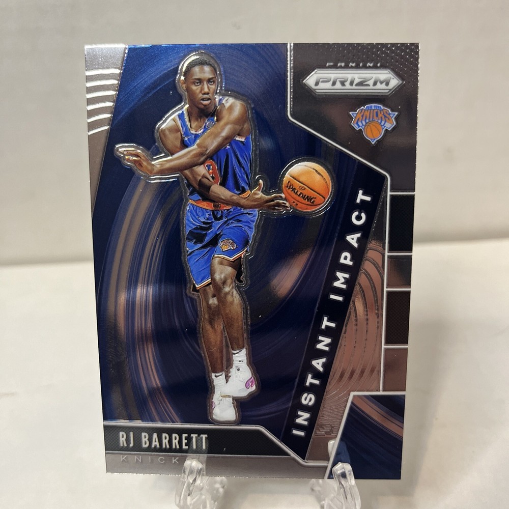 2019-20 Panini Prizm Instant Impact RJ Barrett #22 New York Knicks
