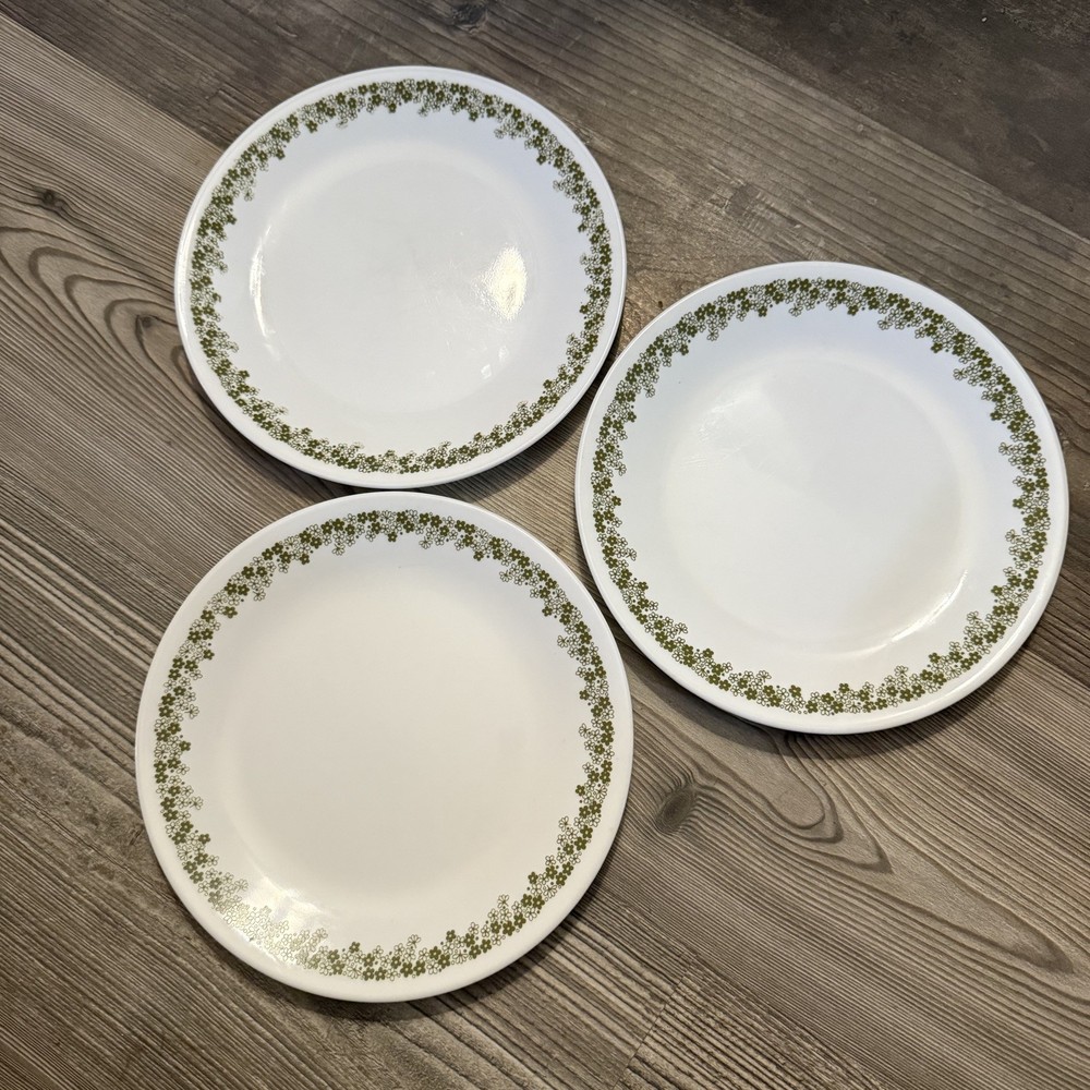 Corning Spring Blossom Salad Plates 8 1/2