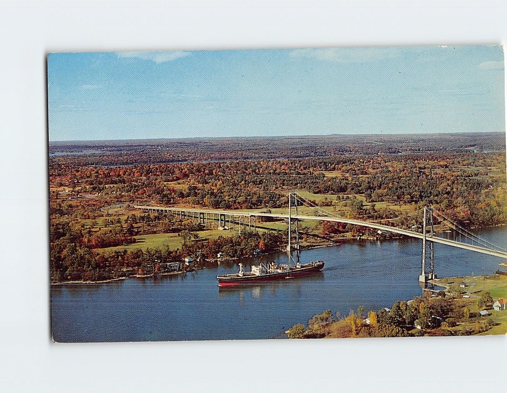 Postcard St. Lawrence Seaway Thousand Islands NY USA
