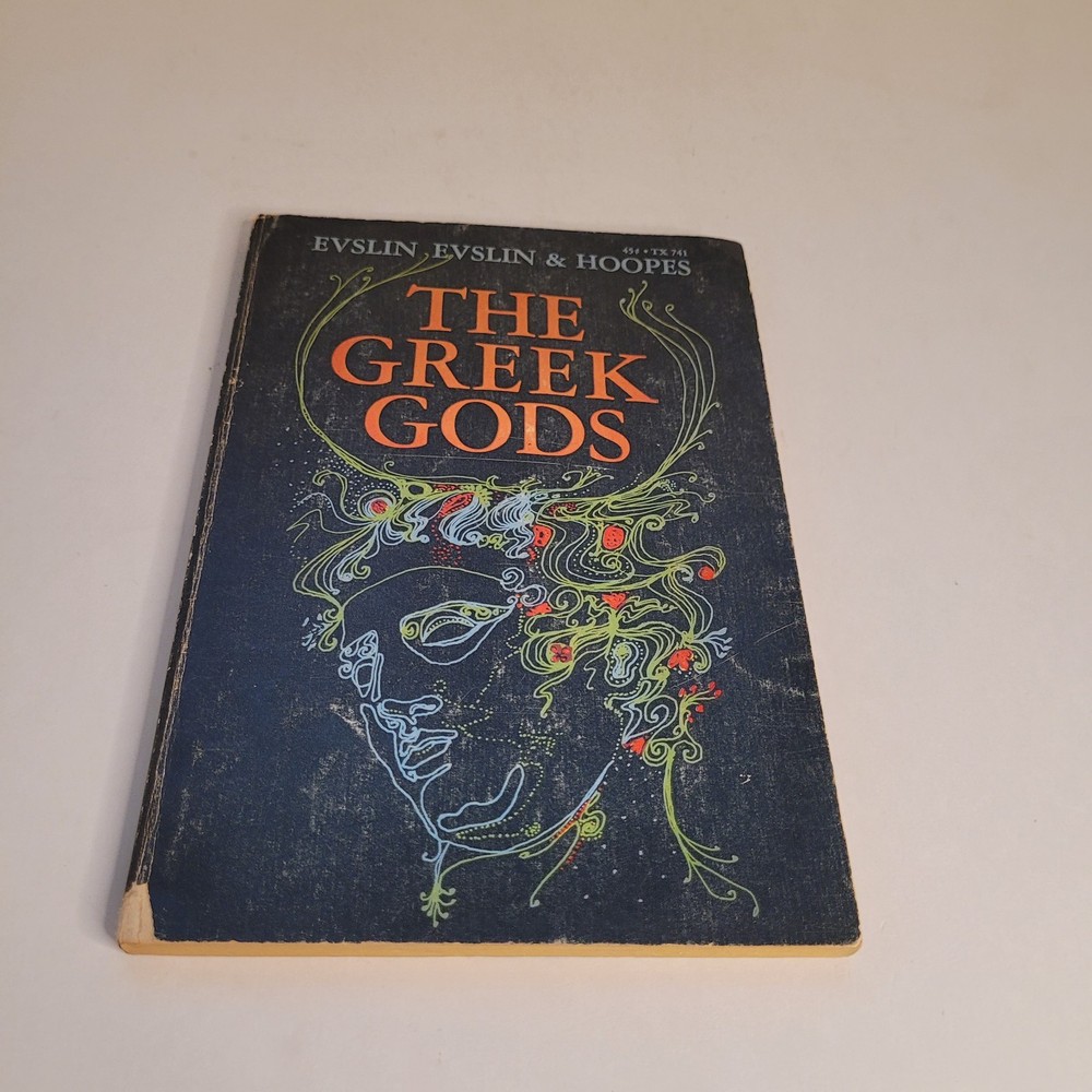 The Greek Gods by Bernard Evslin, Dorothy Evslin ,Ned Hoopes 1966 Paperback Book