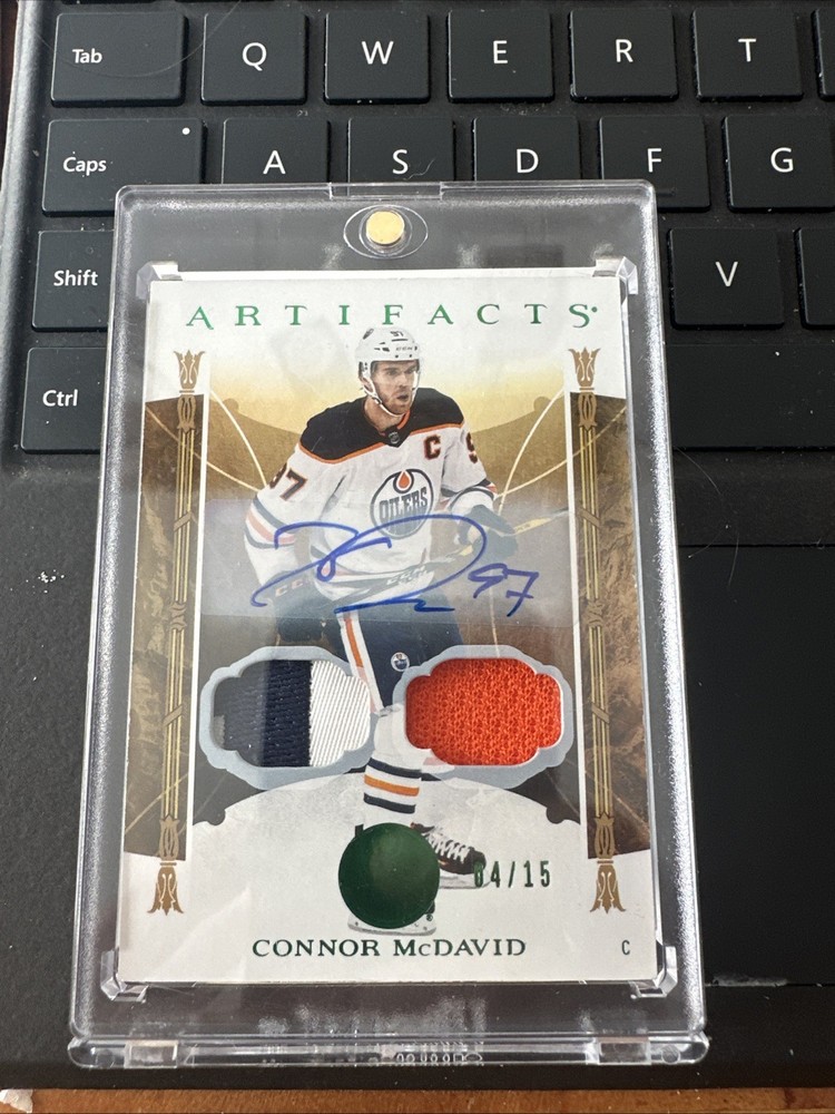 Connor Mcdavid Artifacts Dual Patch Auto /15 3 Colors