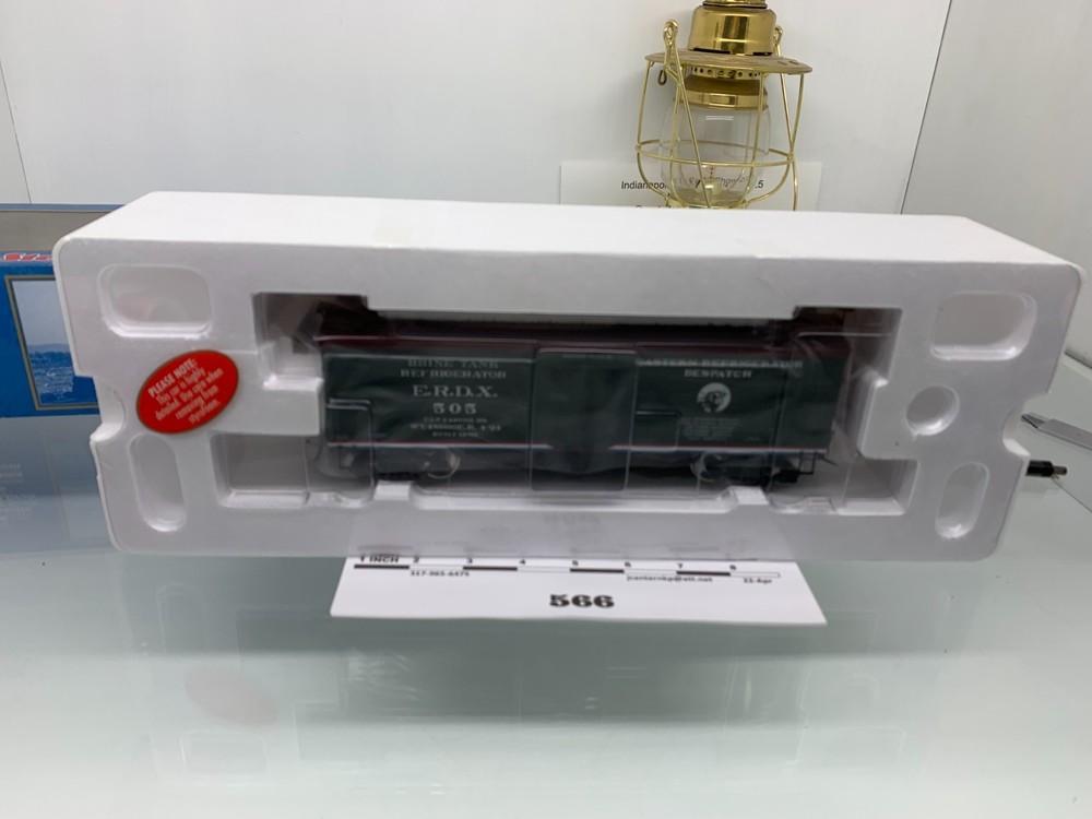 566 Atlas 36' Wood Reefer Car Eastern Refrig. Despatch O Scale 2 Rail New