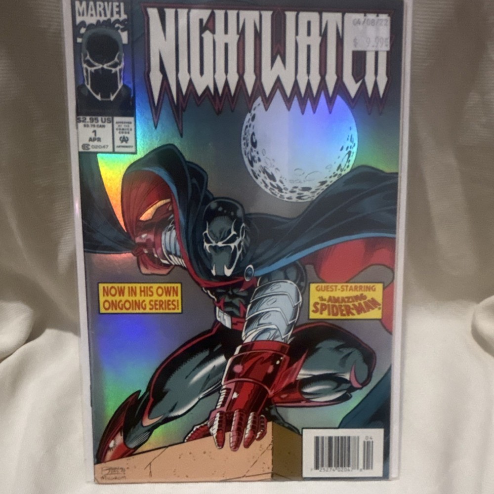 Marvel Comics Nightwatch #1 1994 Holofoil Direct Nightwatch Character Comic Book