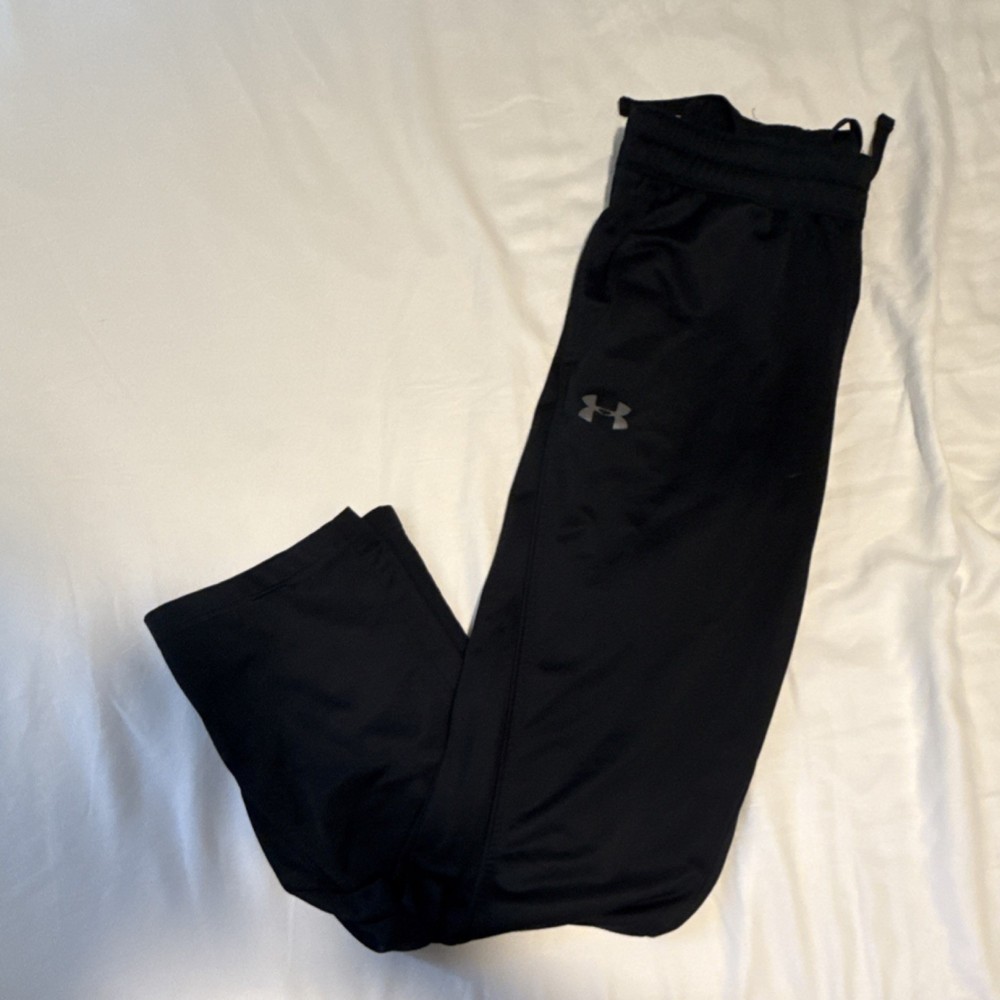 Under Armour Men's Black Sweatpants Activewear Pants M Regular Drawstring