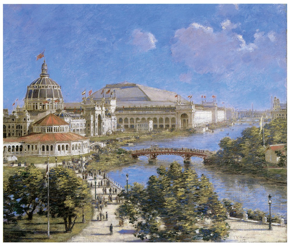 Decor Structural POSTER. Important building. Flags. Home Shop Wall Art. 1624