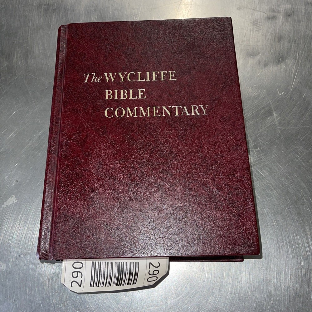 The Wycliffe Bible Commentary 4th Print 1968 Hardcover Book Vintage 1960s