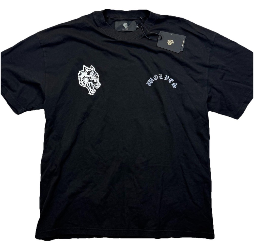 Darc Sport Wolves Club Black T-Shirt Limited Edition 242 Of 2000 Size XL NWT