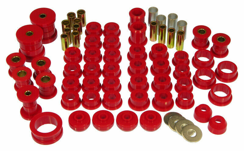 Prothane 84-96 Chevy C4 Corvette Complete TOTAL Suspension Bushing Kit RED POLY