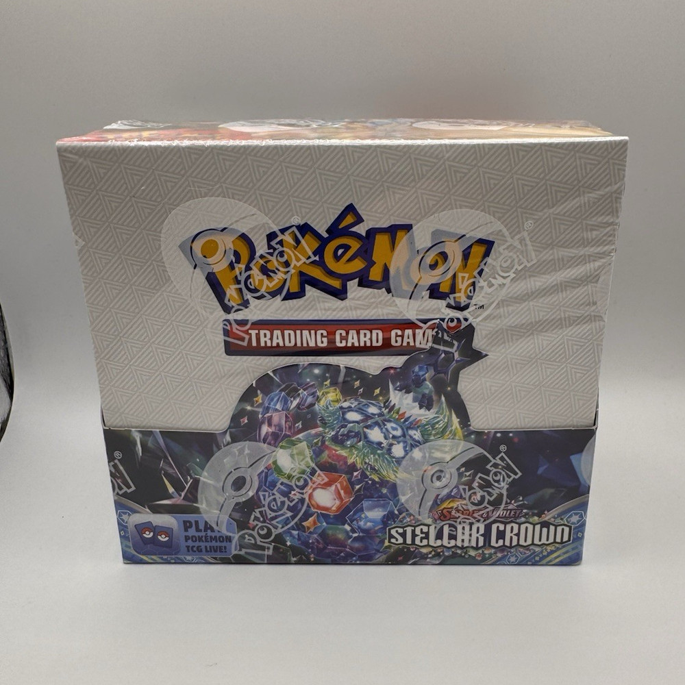 Pokémon TCG Scarlet & Violet—Stellar Crown English Booster Box (1 Box)