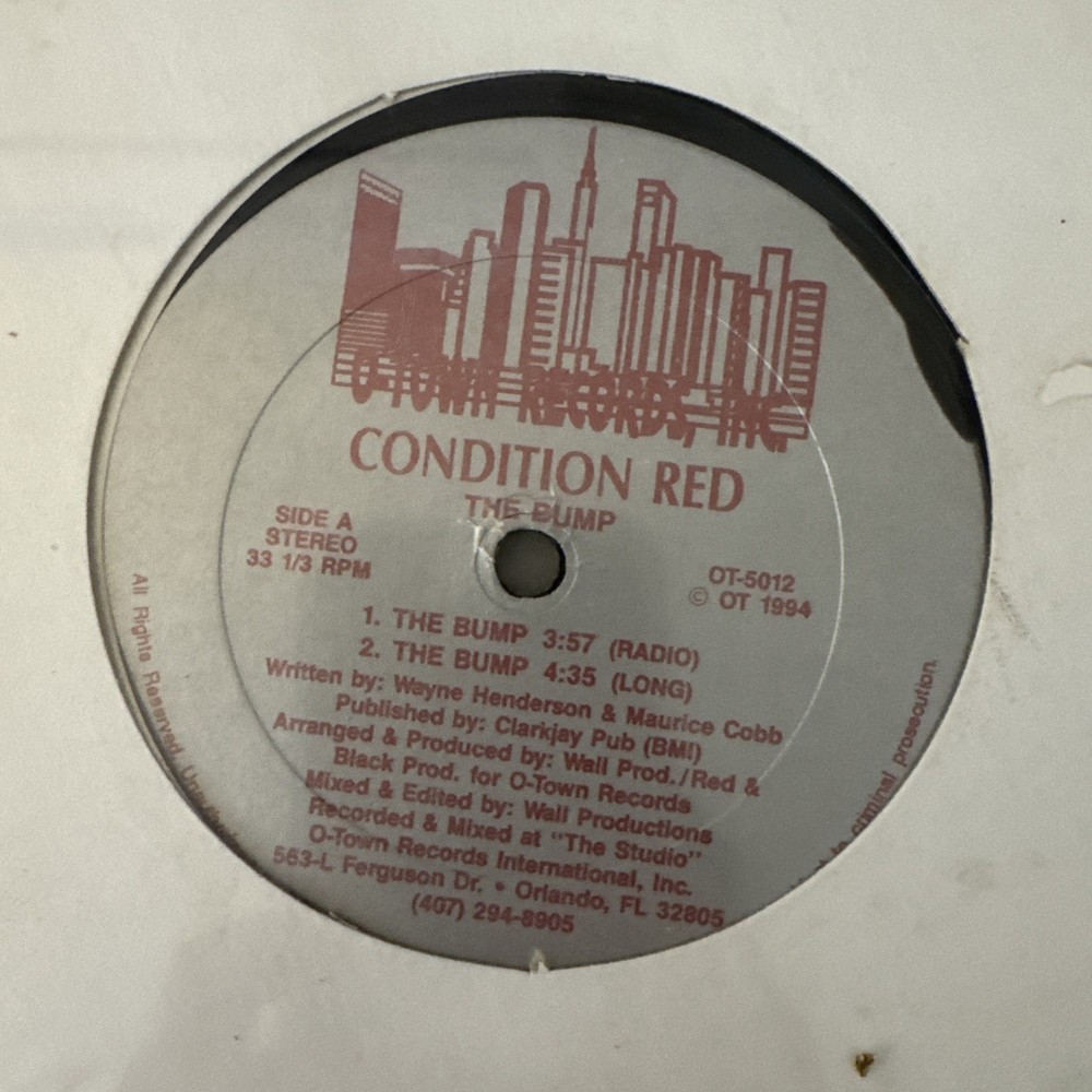 Condition Red The Bump 12