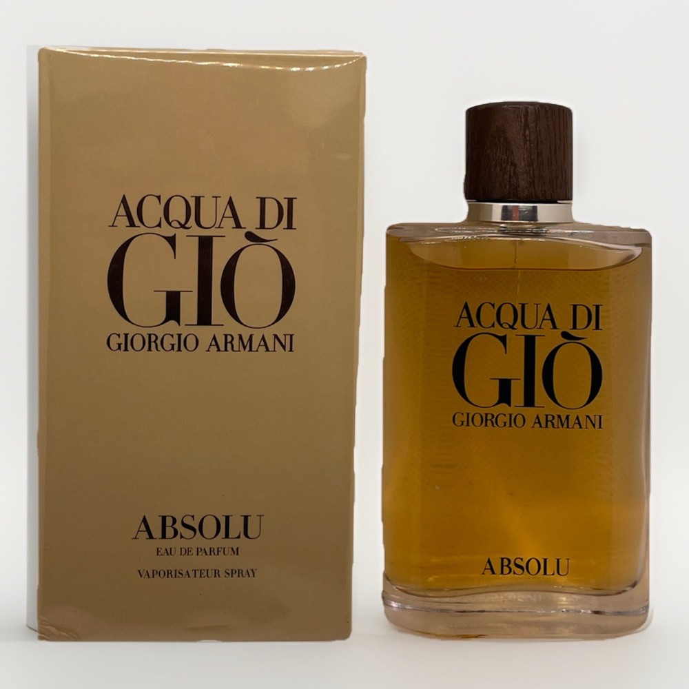 AUTHENTIC Giorgio Armani Acqua Di Gio Absolu 4.2 oz EDP  Batch # 38Z310C NIB