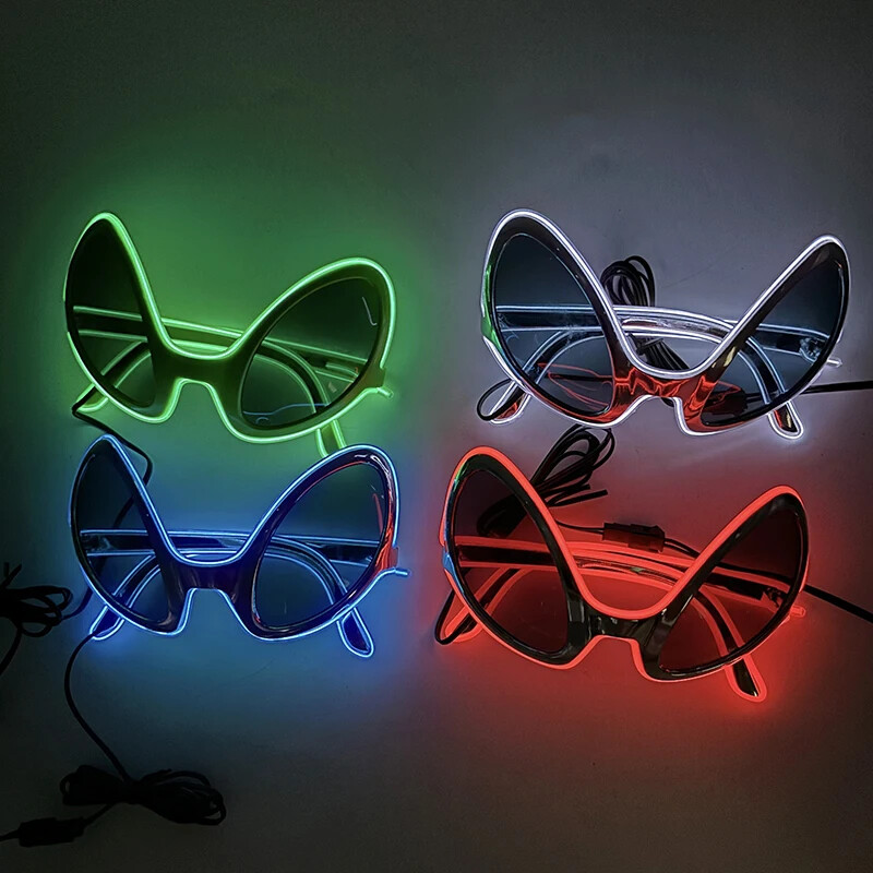 Alien Sunglasses Light up Glasses for party
