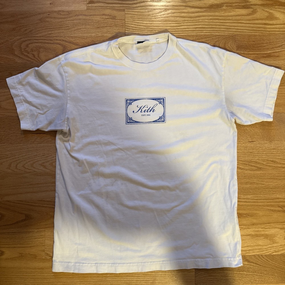 Kith Classic Logo Tee - White - S