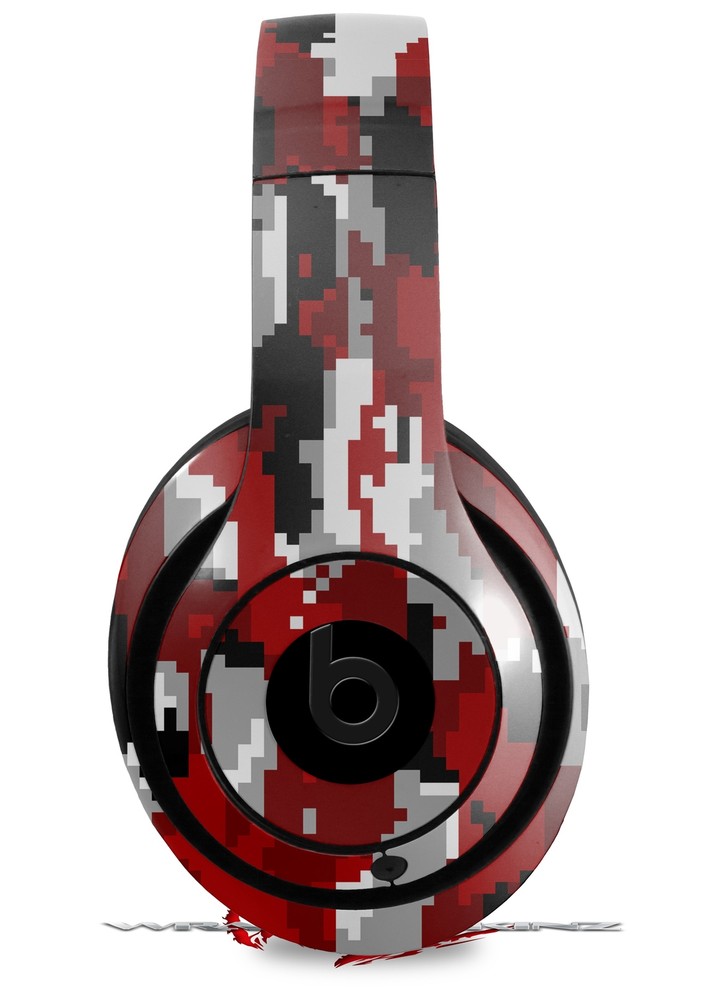 Beats Studio 2 & 3 Digital Camouflage Red Skin Cover