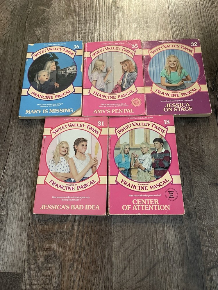 Sweet Valley Twins Francine Pascal Lot