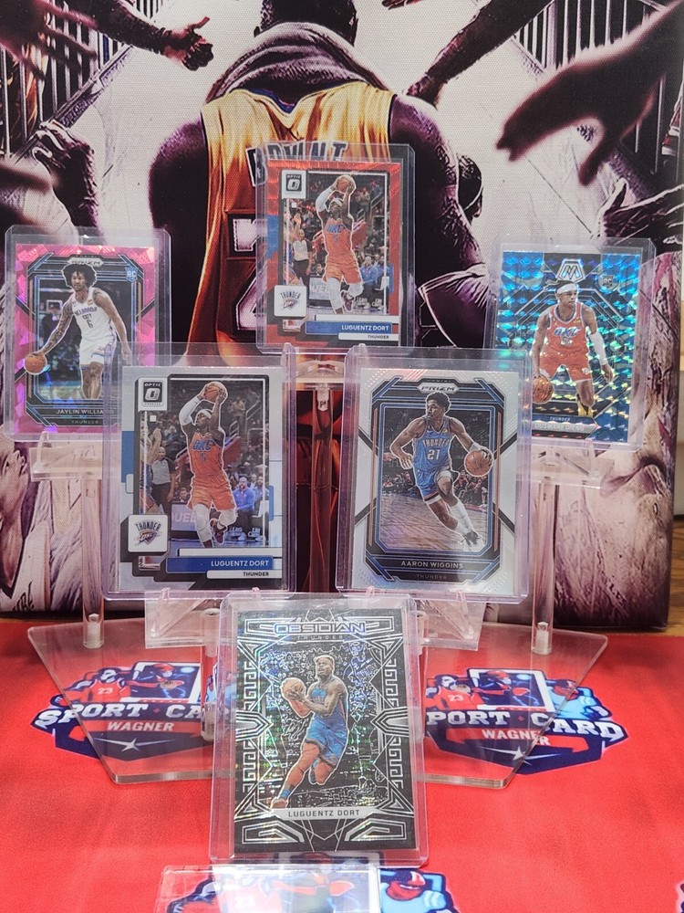 Oklahoma OKC THUNDER SGA/DORT/WILLIAMS DIENG CHET LOT OF 20 NM-MT CLEAN