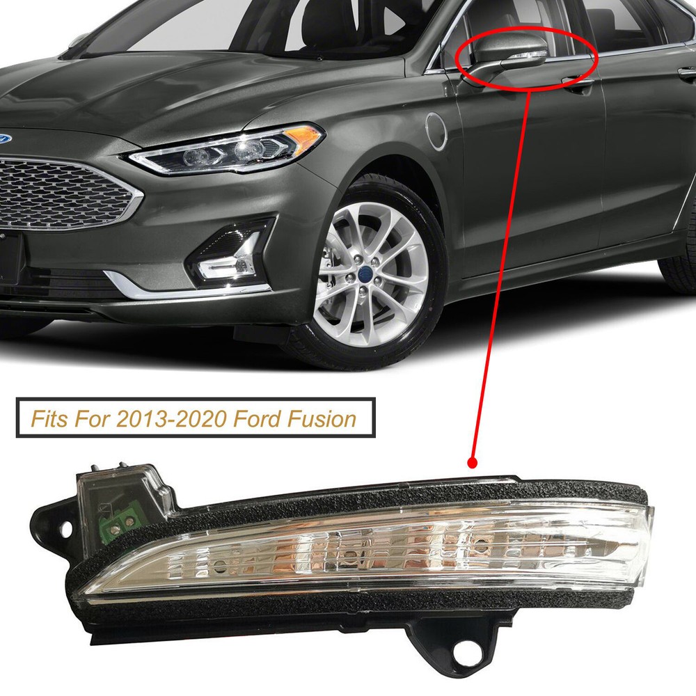 2013-2020 Ford Fusion Left Driver Side Mirror Turn Signal Lamp  