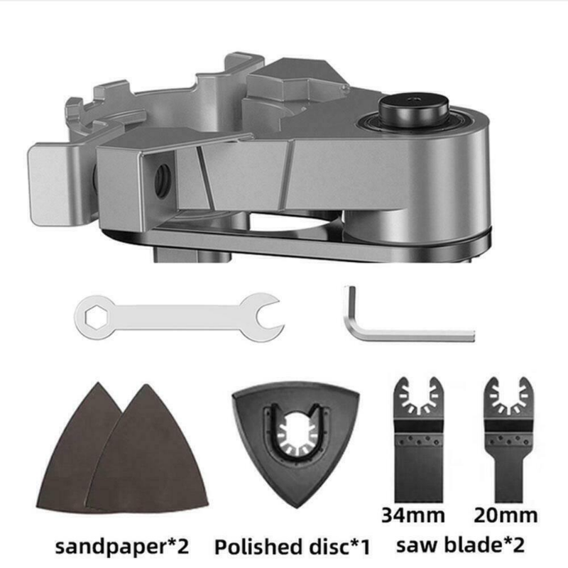Multifunctional Angle Grinder to Oscillating Tool Adapter Kit 2Q6W 2025 USA