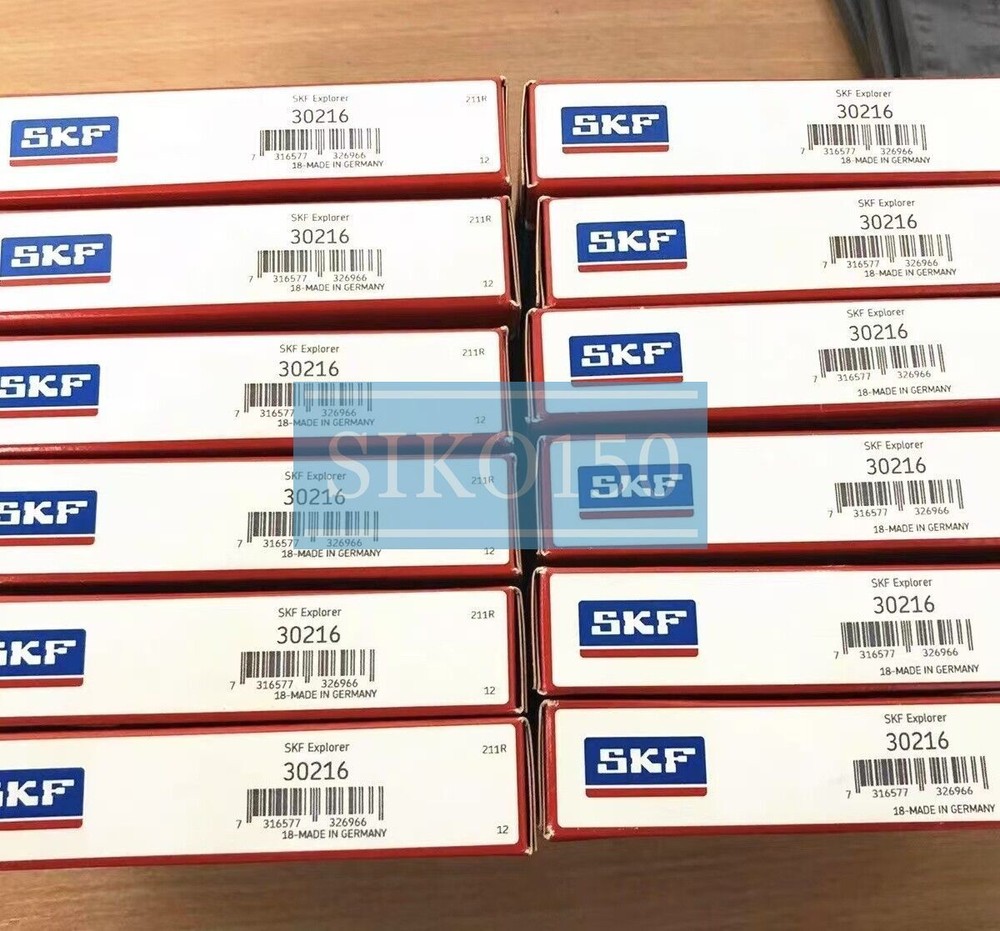 1PC SKF 30216 Single Row Tapered Roller Bearing Durable Precision SK Brand