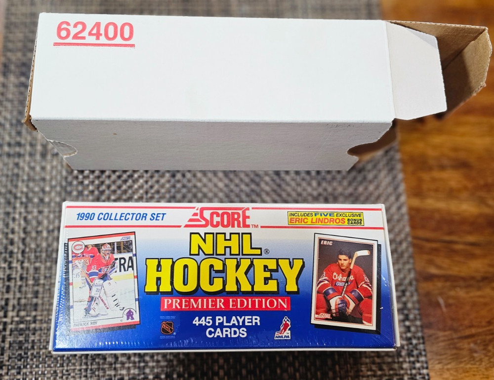 1990 Score NHL Hockey Premier Edition Complete Set (Factory Sealed)