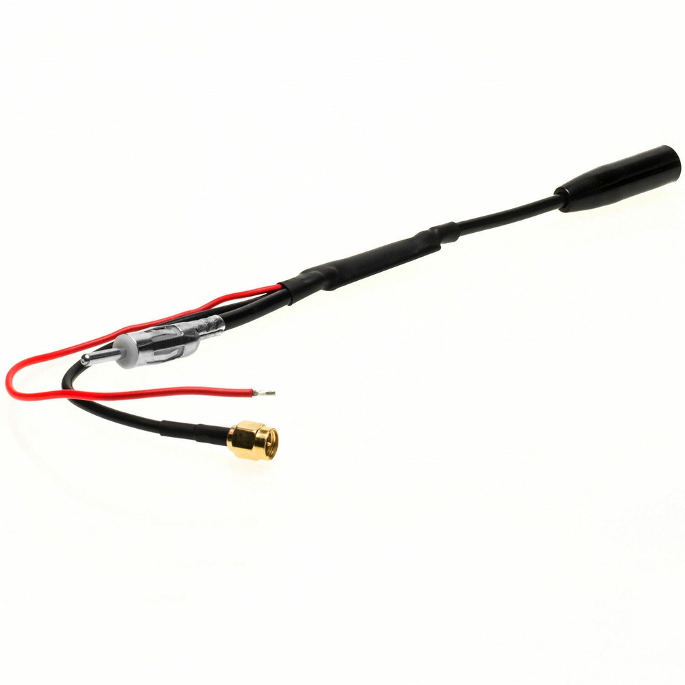Dual Car DAB+ Active Antenna Splitter Adapter for FM AM Radio