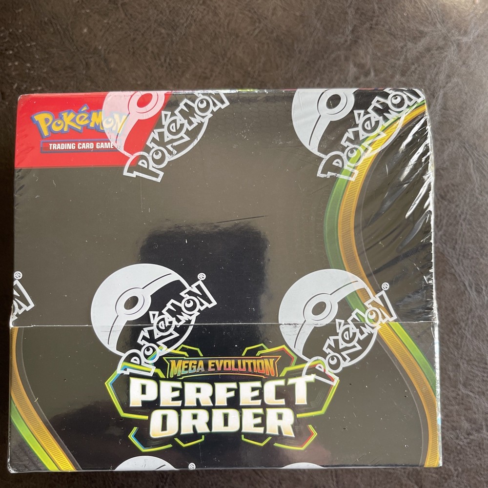 Pokemon Mega Evolution Perfect Order Booster Box Sealed ships 4-24