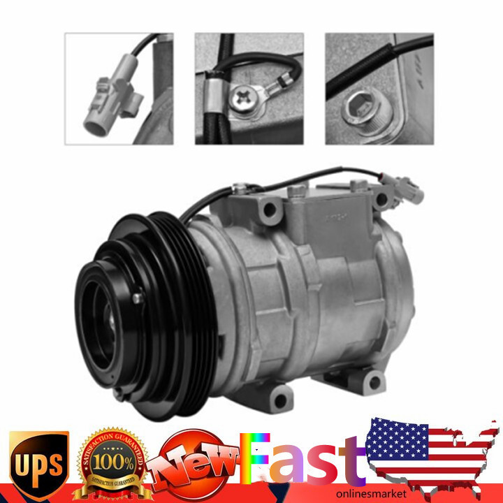 1995-2004 Toyota Tacoma V6 3.4L AC Compressor with Clutch CO 10246C
