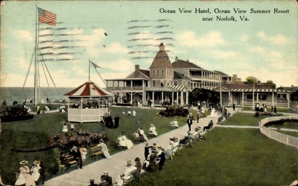 PC Norfolk, Virginia, USA, Ocean View Hotel, Ocean View Summer Resort - 5054534