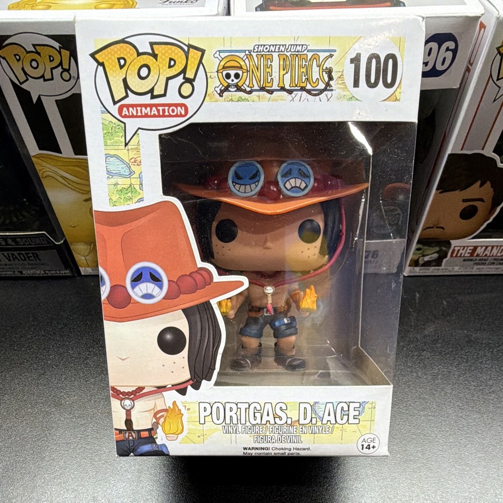 Funko Pop! Animation One Piece Portgas D. Ace #100 Vinyl Figure